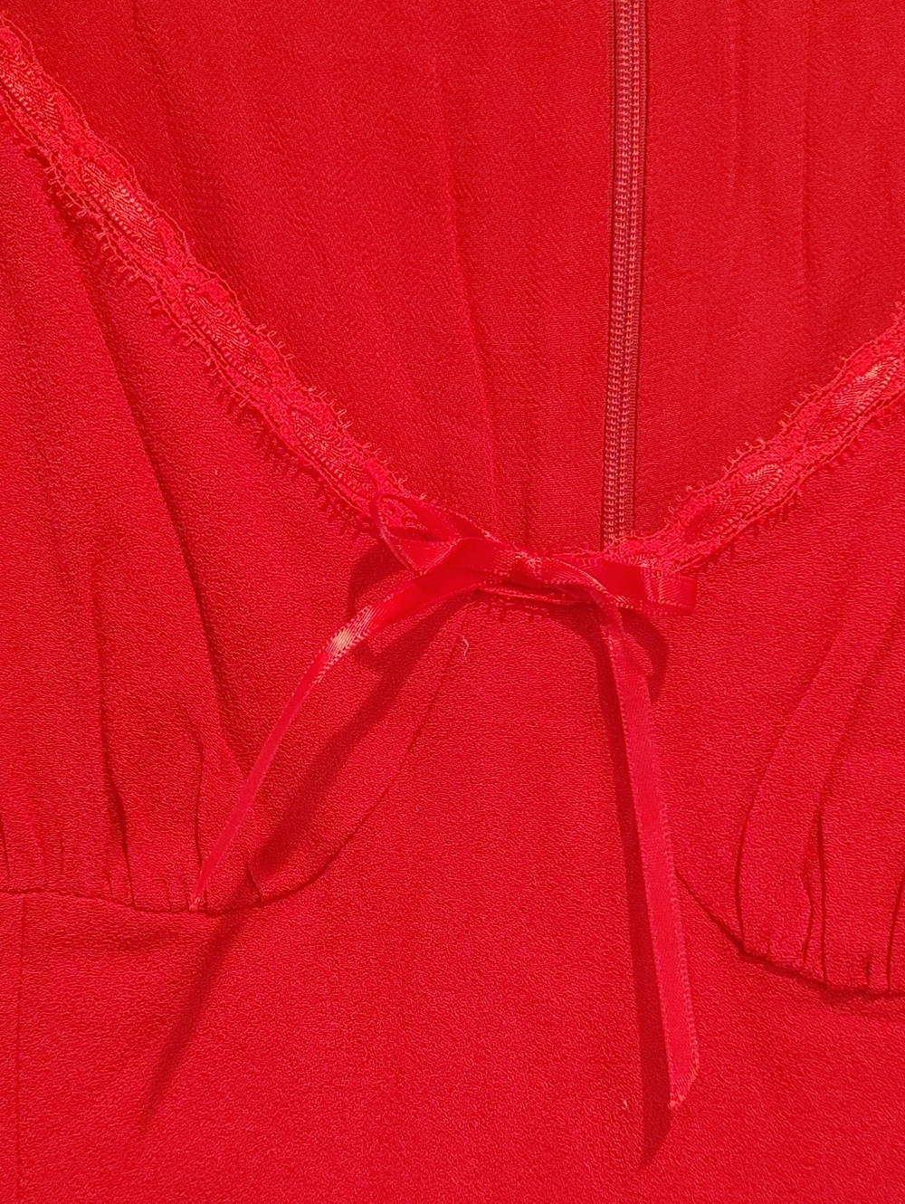 Reformation Red Maxi Dress - Picture 6 of 11